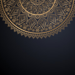 luxury ornamental mandala design background