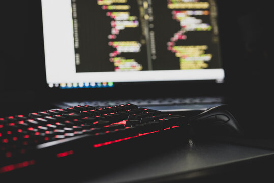 abstract background of modern technology