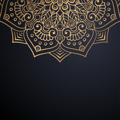 luxury ornamental mandala design background