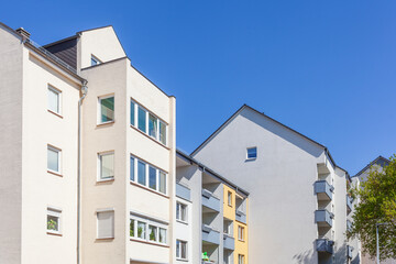 Modernes Wohngebäude , Mehrfamilienhaus, , Bremen, Deutschland, Europa