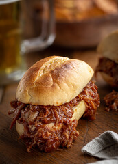 Barbecue Pulled Pork Sandwich