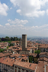 Italien - Bergamo - Aussicht vom Stadtturm