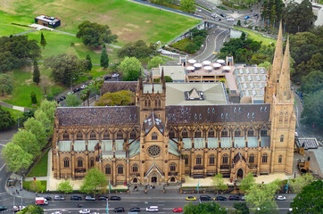 Fototapeta na wymiar Sydney, Australia, View from above