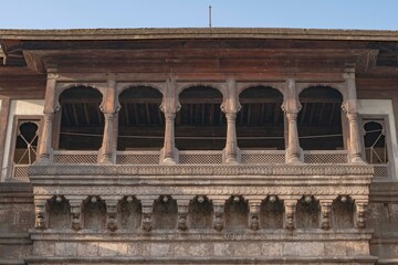 Shaniwarwada from front side in pune, maharashtra