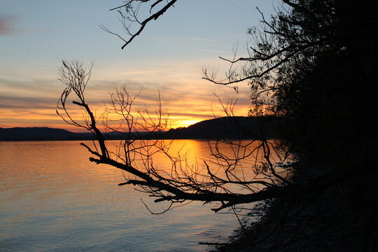 Sunset On The Lake