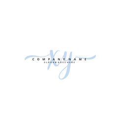 X Y XY Initial handwriting and signature logo design with circle. Beautiful design handwritten logo for fashion, team, wedding, luxury logo.