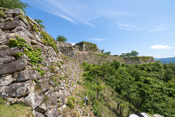 竹田城跡　石垣