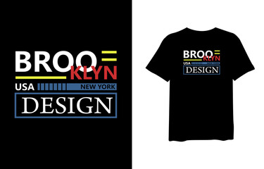 Brooklyn new york design, urban stylish t-shirt and apparel trendy design and typography lettering, print, vector, illustration design.