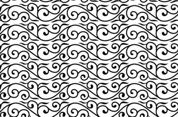 black and white seamless pattern