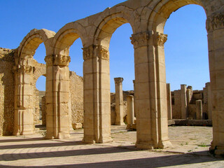MAKTAR, ANCIENT MAKTARIS IN TUNISIA. ROMAN AND EARLY CHRISTIAN RUINS.