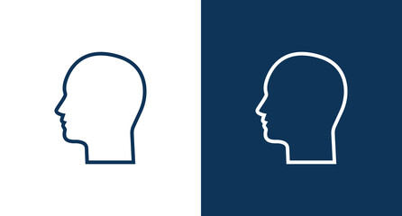 Man icon for web and mobile