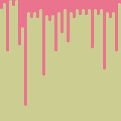 Abstract Rounded Color Lines halftone transition background illustration