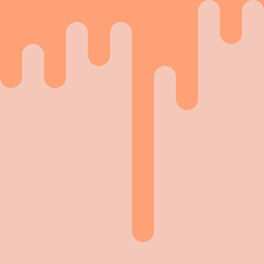 Abstract Rounded Color Lines halftone transition background illustration