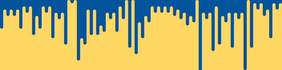 Abstract Rounded Color Lines halftone transition background illustration