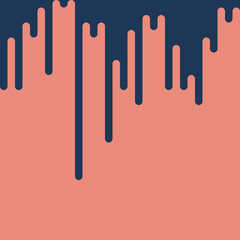 Abstract Rounded Color Lines halftone transition background illustration