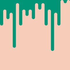 Abstract Rounded Color Lines halftone transition background illustration