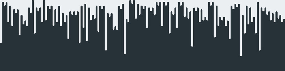 Abstract Rounded Color Lines halftone transition background illustration