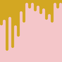 Abstract Rounded Color Lines halftone transition background illustration