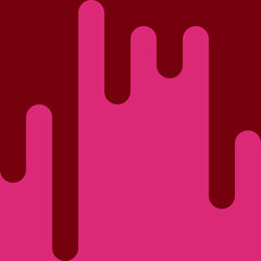 Abstract Rounded Color Lines halftone transition background illustration