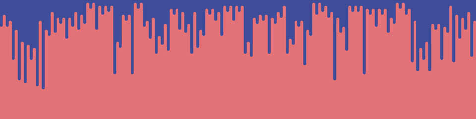 Abstract Rounded Color Lines halftone transition background illustration