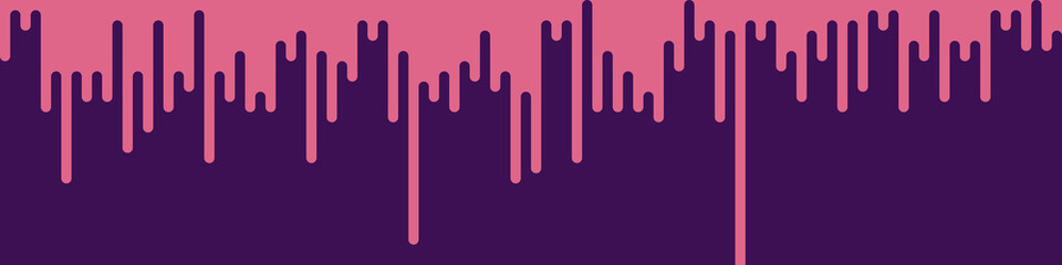 Obraz premium Abstract Rounded Color Lines halftone transition background illustration