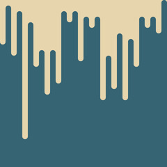 Abstract Rounded Color Lines halftone transition background illustration