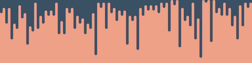 Abstract Rounded Color Lines halftone transition background illustration