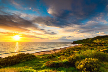 Hallett Cove Beach at sunset, South Australia
