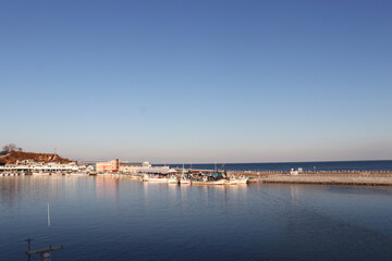 Obraz premium port of barcelona