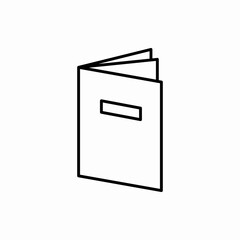 Outline restaurant menu icon.Restaurant menu vector illustration. Symbol for web and mobile