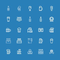 Editable 25 bitter icons for web and mobile