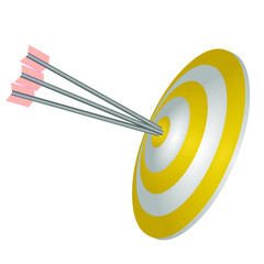 dart hitting target