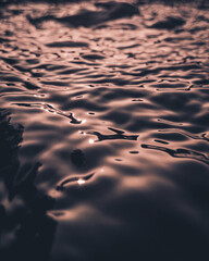 ripples in the water