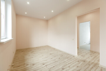 unfurnished house or apartment in bright colors