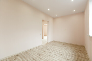 unfurnished house or apartment in bright colors