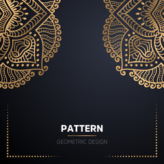 luxury ornamental mandala design background