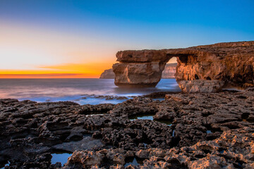 What once was the Azure Window; a historic wonder in Dwejra, now sits on the seabed
