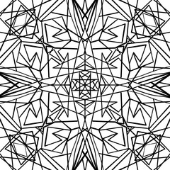 geometric shapes in black and white for coloring book design magazine design posters and websites
