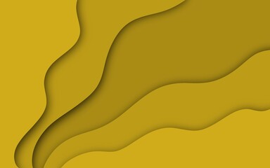 Abstrack paper cut background for business advertising