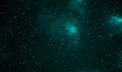 Fototapeta na wymiar Spacescape illustration design with cosmos, nebula, and stars field