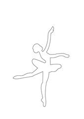  ballerina silhouette