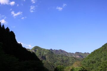 Fototapeta na wymiar Mountain Area in Saitama, JAPAN