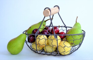fruits in a basket