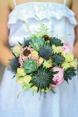 the bride's bouquet