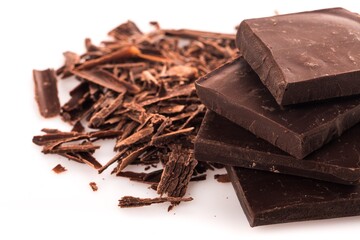 Dark Chocolate Blocks and Pieces