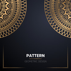 luxury ornamental mandala design background