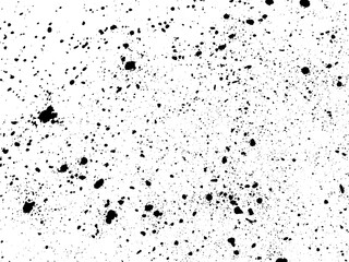 A black and white abstract vector texture made using photographs of thrown powder on paper. The vector file has a background fill layer and a texture layer to enable rapid color scheme changes.
