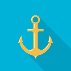 Anchor Icon Vector Illustration