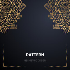 luxury ornamental mandala design background