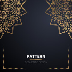 luxury ornamental mandala design background